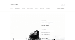 Desktop Screenshot of anagallart.com